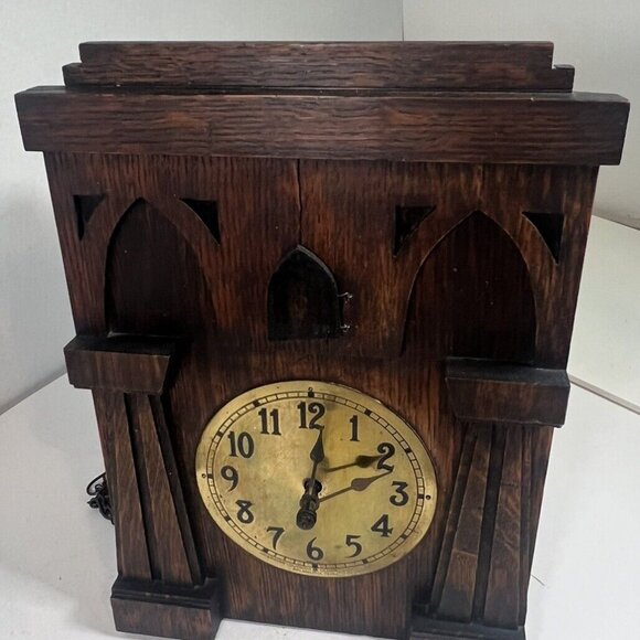 American Cuckoo Clock Co. Mission Style Cuckoo Clock. Very Rare. - Picture 12 of 15